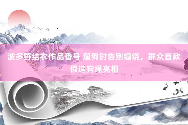 波多野结衣作品番号 遛狗时告别缠绕，群众首款假造狗绳亮相