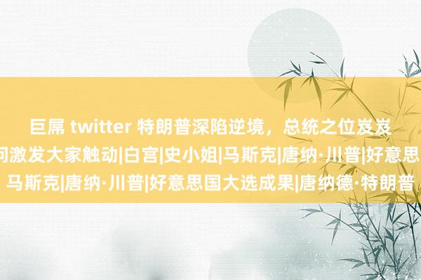 巨屌 twitter 特朗普深陷逆境，总统之位岌岌可危？好意思国首要音问激发大家触动|白宫|史小姐|马斯克|唐纳·川普|好意思国大选成果|唐纳德·特朗普